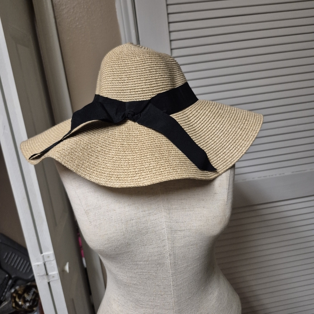 Furtalk Women's Tan Straw Hat
